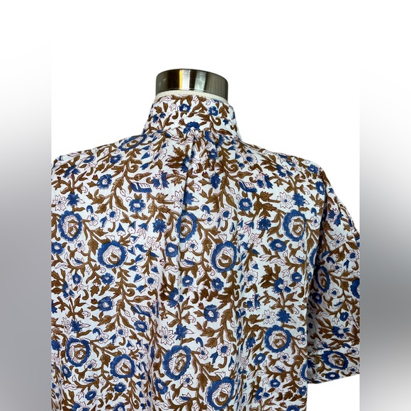 Alix of Bohemia Kitsey Hydrangea Shirt Womens Size Large - Picture 10 of 16